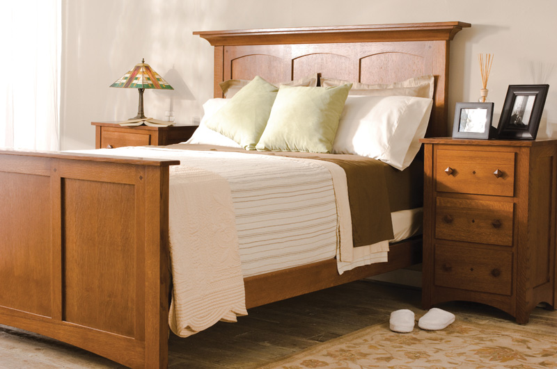 Royal Mission Sleep Collection – Shown in Quarter-Sawn White Oak-Chestnut