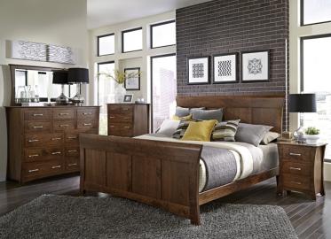 Loft Sleep Collection – Shown in Cherry-Bourbon. Available in Express and QuickShip