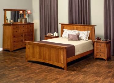 McCoy Sleep Collection – Shown in Quarter-Sawn White Oak-Michaels. Available in Express and QuickShip