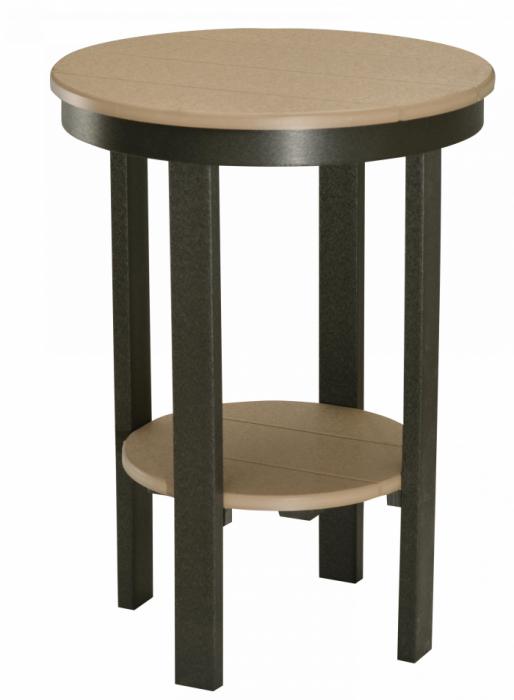 Round End Table (Bar Height)