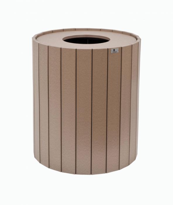 Round Trash Can